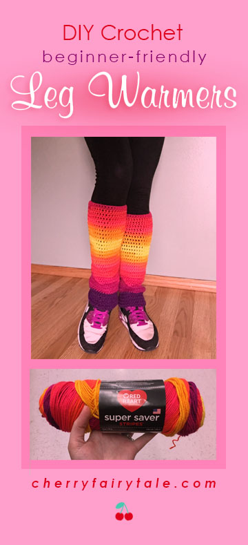 Crochet Leg Warmers – Cherry Fairy Tale